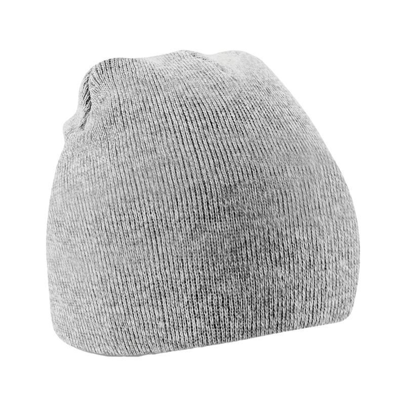 Image of Beechfield Beechfield Men Orginal Pull-On Beanie in Grey Grey One Size Male 5063527388094
