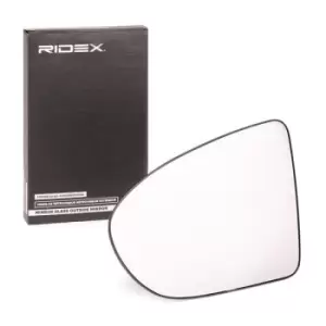 Image of RIDEX Wing Mirror Glass 1914M0257 Side Mirror Glass,Mirror Glass NISSAN,Qashqai / Qashqai +2 I (J10, NJ10)
