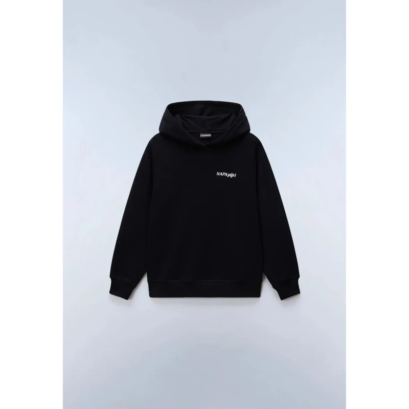 Image of Child hoodie Napapijri Albedo Noir Unisex 6 ans