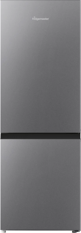 Image of Fridgemaster MC50165ES Compact 143cm High 60/40 Fridge Freezer - Silver - E Rated
