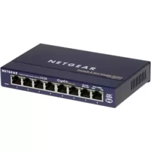 Image of Netgear GS108GE Network switch 8 ports 1 GBit/s