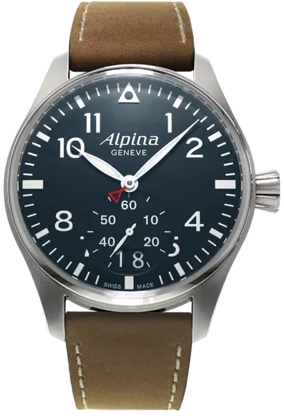Image of Alpina Watch Startimer Pilot Big Date Gents D - Blue ALP-243