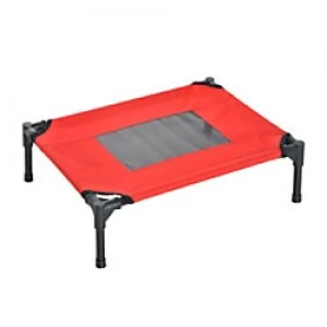Image of PawHut Pet Bed Red, Black 460 mm x 640 mm x 180 mm