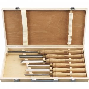 Image of Draper 6 Piece HSS Wood Turning Tool Set