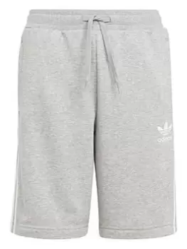 Image of Adidas Originals Shorts Marl Grey/White