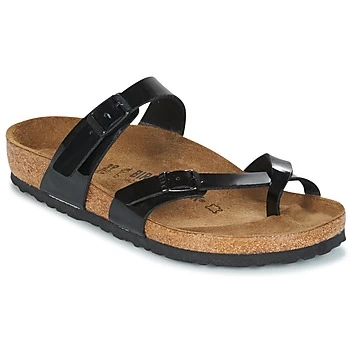 Image of Birkenstock MAYARI womens Mules / Casual Shoes in Black