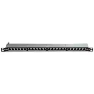 Image of LINDY 25884 24 ports Network patch panel 483mm (19) CAT 6A 0.5 U