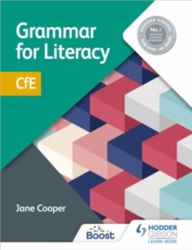 Image of Jane Cooper Grammar for Literacy: CfE Book Multi unisex