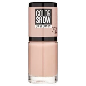 Image of Maybelline Color Show 254 Latte Nail Polish 7ml Nude