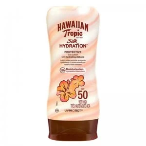 Image of Hawaiian Tropic Silk Hydration Protective Sun Lotion SPF50