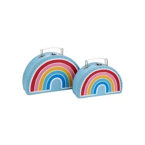 Image of Sass & Belle Chasing Rainbows 2Pcs Set Suitcases
