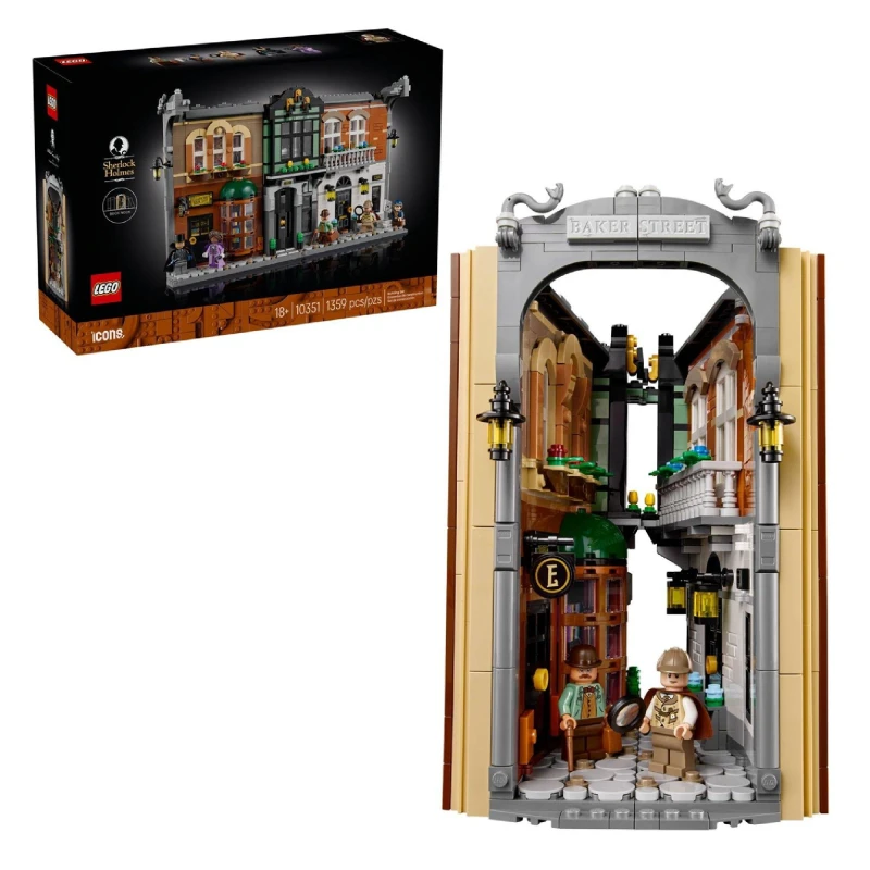 Image of LEGO 10351 - Icons Sherlock Holmes: Bookend Multi unisex One Size