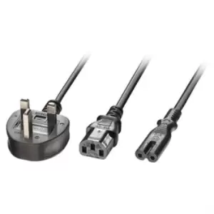 Image of Lindy 30426 power cable Black 2.5 m