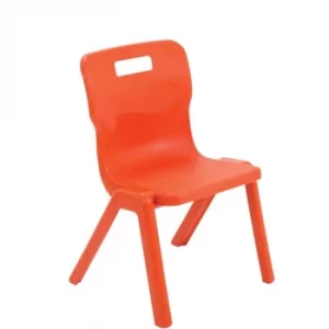 Image of TC Office Titan One Piece Chair Size 3, Orange