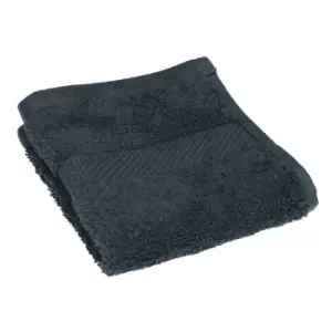 Image of Loft Combed Cotton 4 Pack Face Cloth Blue Slate