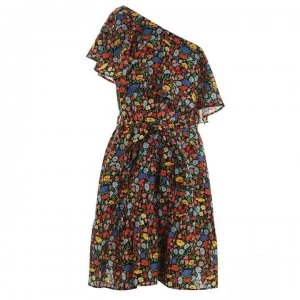 Image of Perseverance One Shoulder Dress - Flo