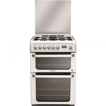 Image of Hotpoint HUD61P Dual Fuel Cooker