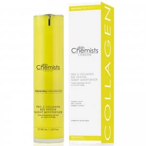 Image of skinChemists London Pro-5 Collagen Bee Venom Night Moisturiser 50ml