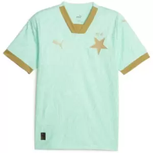 Image of Puma Slavia Prague Away Replica Jersey 2023 2024 Adults - White