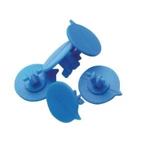 Image of GoSecure Security Seals Plain Round Blue Pack of 500 IMSealBL