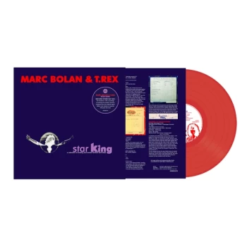 Image of Marc Bolan & T. Rex - Star King Red Vinyl