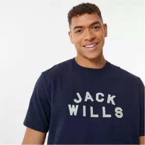 Image of Jack Wills Collegiate T-Shirt - Blue