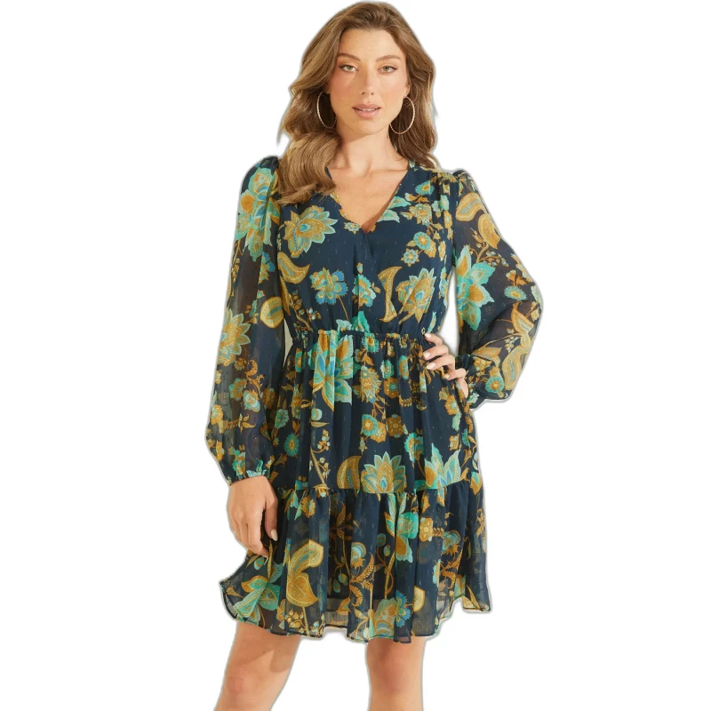 Image of Guess Womens dress Guess Cassandre Multicolore Female XS