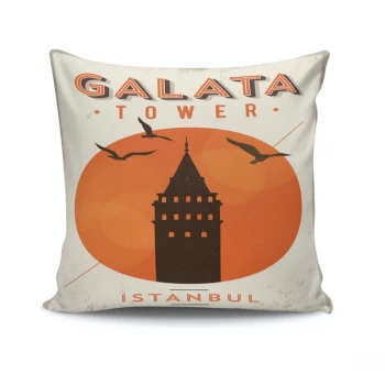 Image of NKRLNT-020 - No Filling Multicolor Cushion Cover