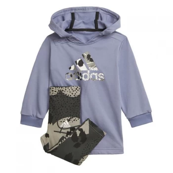 Image of adidas Dress Set Kids - Orbit Violet / Ambient Blush