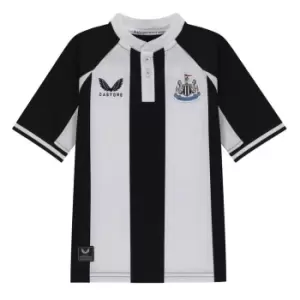 Image of Castore Newcastle United Home Shirt 2021 2022 Junior - Black