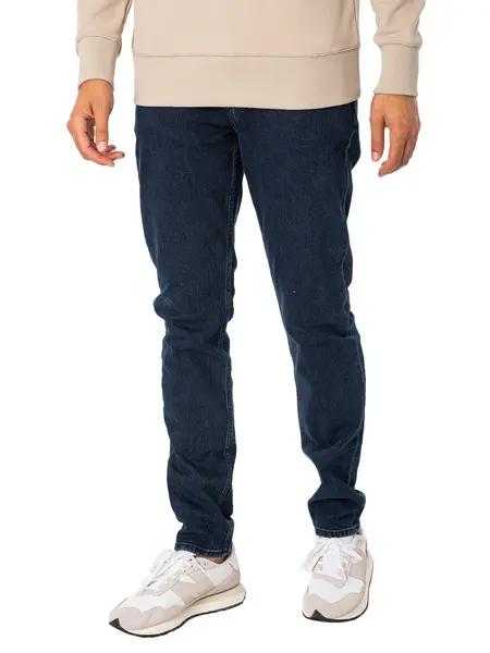 Image of Calvin Klein Jeans Slim Taper Jeans Dark Denim 32W x 32L