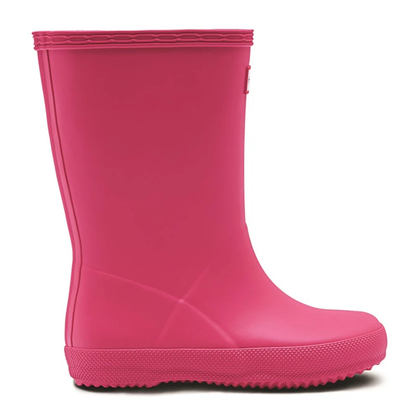 Image of Hunter Kids First boys's Children's Wellington Boots in Pink