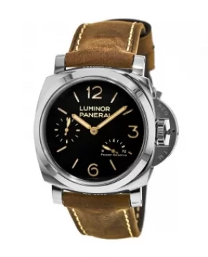 Image of Panerai Luminor 1950 3 Days Power Reserve Acciaio 47mm Mens Watch PAM00423 PAM00423