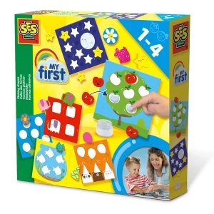 Image of SES Creative - Childrens My First Sticking Shapes Set (Multi-colour)