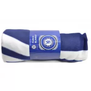 Image of Chelsea FC Pulse Fleece Blanket (One Size) (Blue)