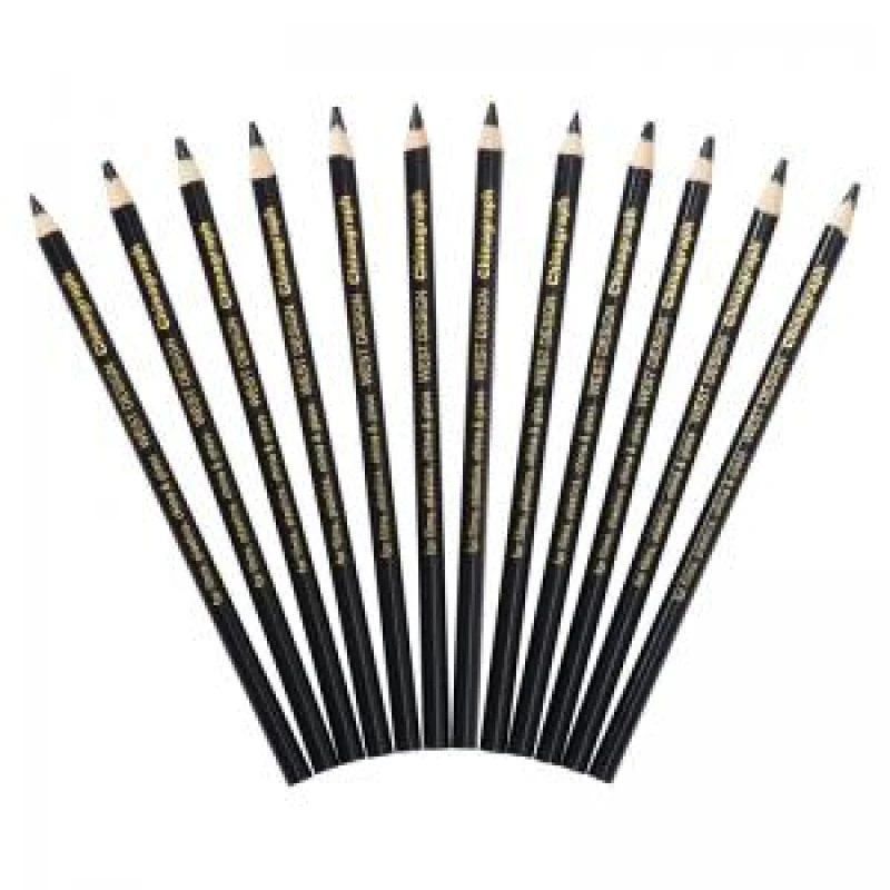 Image of West Design Chinagraph Marking Pencil Black (12 Pack) RS525653