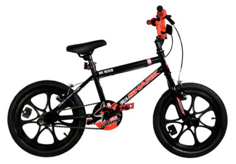 Image of XN Urban Shark 16" Kids BMX Bike Black unisex
