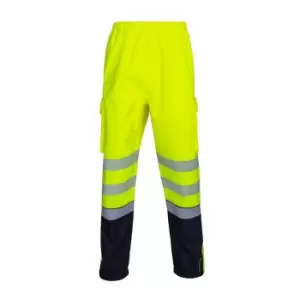 Image of Click Workwear Deltic Hi-vis Overtrouser Two-tone SY N S