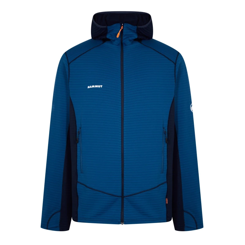 Image of Mammut Taiss Fleece Hoodie - Blue Blue S