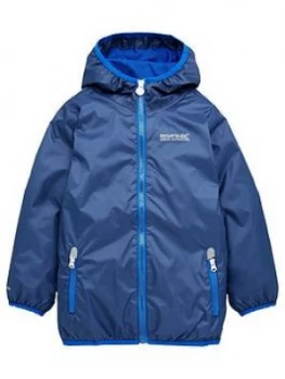 Image of Boys, Regatta Lever II Waterproof Jacket - Navy, Size 3-4 Years