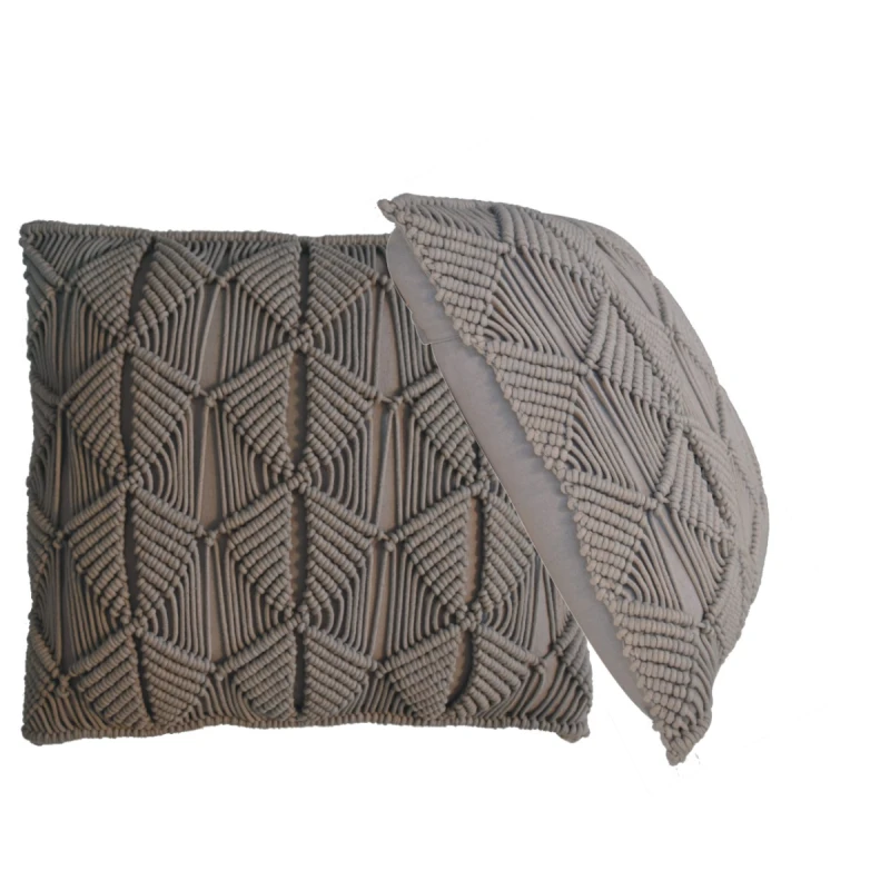 Image of Artisan Furniture Artisan Furniture Esmi Cushion Set of 2 ? Grey