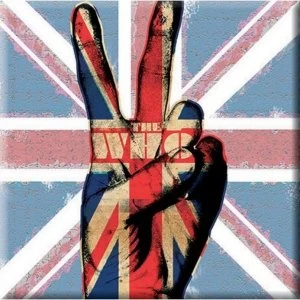 Image of The Who - Peace Fingers Fridge Magnet