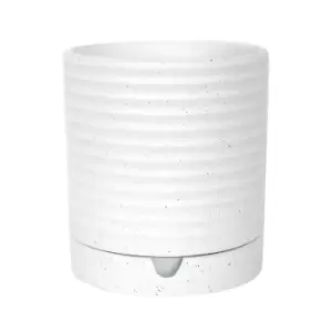 Image of 19.5cm Bespoke Luna Stoneware Planter & Saucer