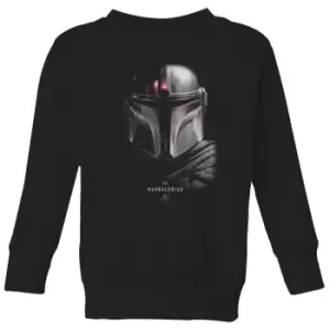Image of The Mandalorian Poster Kids Sweatshirt - Black - 7-8 Years