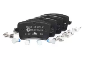 Image of ATE Brake pad set AUDI,PORSCHE 13.0460-2770.2 4G0698451A,4G0698451B,4G0698451J 4G0698451K