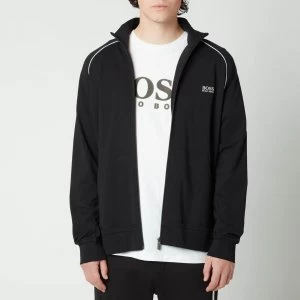 Image of Hugo Boss Mix and Match Lounge Zip Through Jacket Black Size S Men