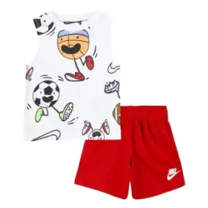 Image of Nike Emoji Muscle Set Baby Boys - Red