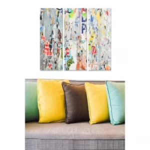Image of MDF128366705 Multicolor Decorative MDF Painting (3 Pieces)