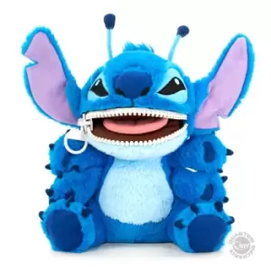 Image of Quantum Mechanix Lilo & Stitch Zippermouth Plush - Stitch