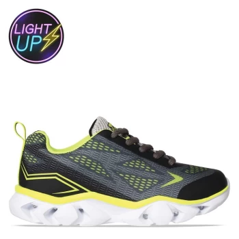 Image of Slazenger Light Up Childs Trainers - Grey